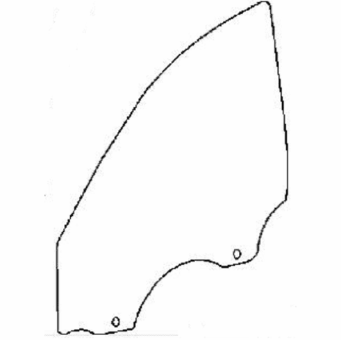 DIY Front Door Glass Driver Side BMW X1 4 Door Utility 2016 2017