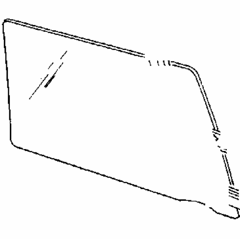 DIY Front Door Glass Driver Side Buick Century Station Wagon 1973-1977