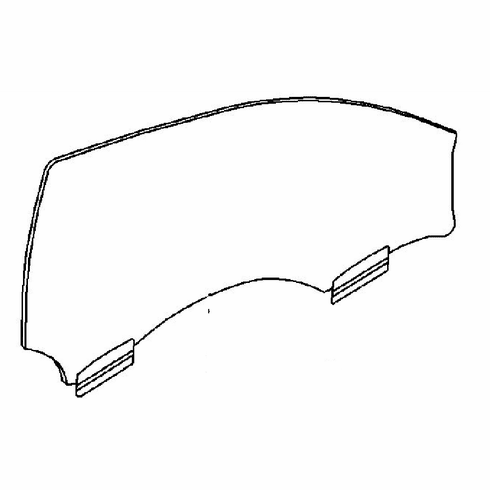 DIY Front Door Glass Driver Side Cadillac CTS 4 Door Sedan 2014-2017