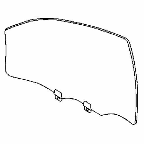 DIY Front Door Glass Driver Side Chevrolet Impala Limited 2014-2016