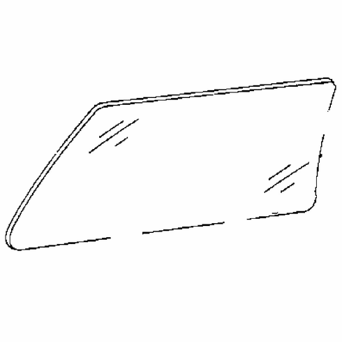 DIY Front Door Glass Driver Side Dodge Aries Sedan 1984-1989