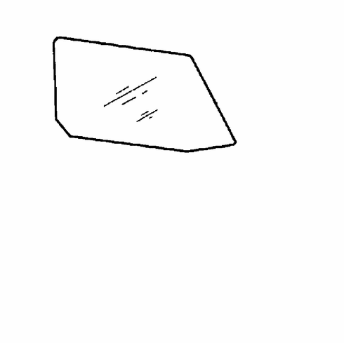 DIY Front Door Glass Driver Side Dodge Omni Hatchback 1979-1982