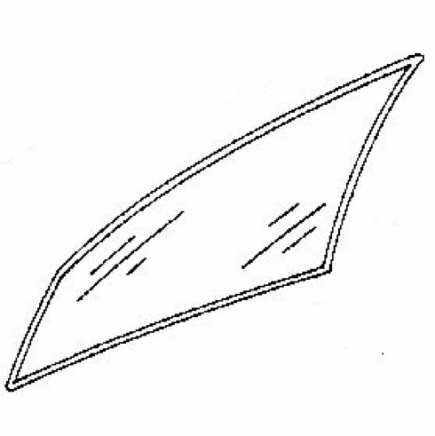 DIY Front Door Glass Driver Side Eagle Summit 4 Door Sedan 1993-1996