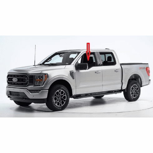DIY Front Door Glass Driver Side Ford F150 4 Door Crew Cab 2021-2024