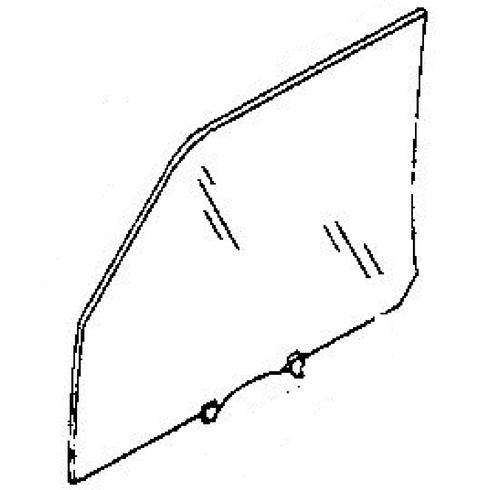 DIY Front Door Glass Driver Side Isuzu Amigo 2 Door Utility 1994