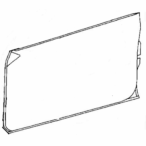 DIY Front Door Glass Driver Side Jeep Cherokee Utility 1997-2001