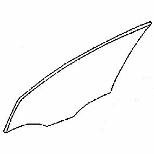   DIY Front Door Glass Driver Side Jeep Compass Utility 2007-2016