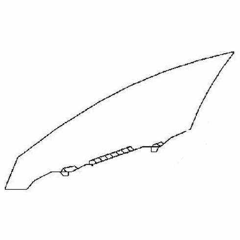 DIY Front Door Glass Driver Side Lexus CT 200 Hatchback 2011-2014