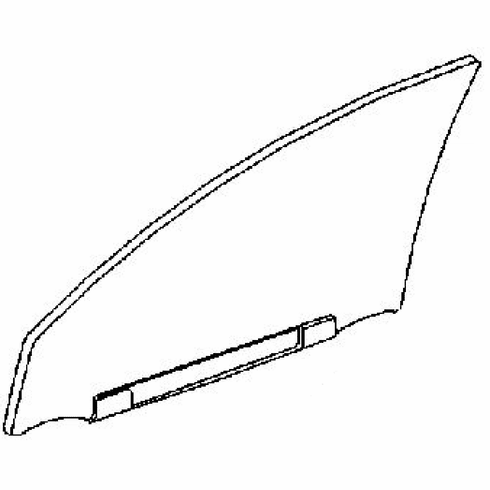 DIY Front Door Glass Driver Side Lexus GS 450H Hybrid 2013-2015