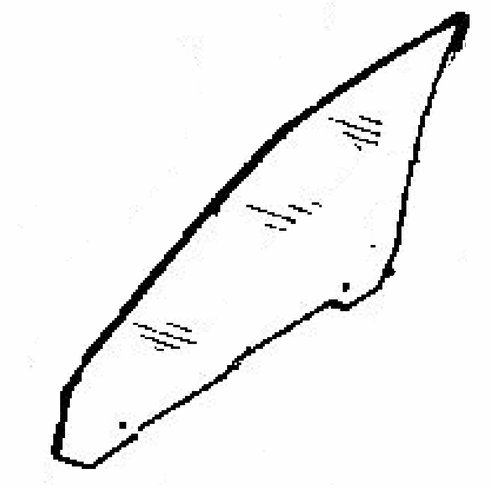 DIY Front Door Glass Driver Side Mazda GLC 4 Door Sedan 1981-1982