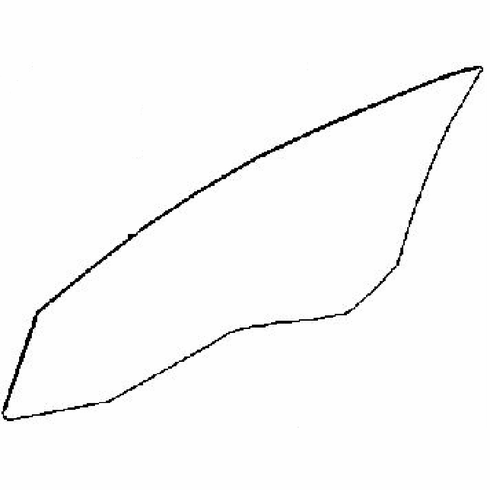 DIY Front Door Glass Driver Side Mercedes Benz C350 Coupe 2012-2015