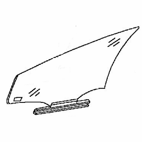 DIY Front Door Glass Driver Side Mercedes Benz C36 Sedan 1995-1997