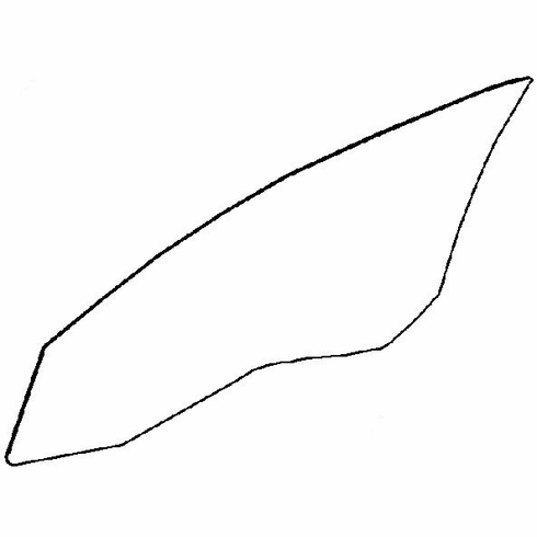 DIY Front Door Glass Driver Side Mercedes Benz C63 AMG Coupe 12-14