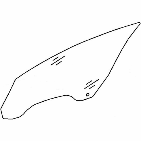 DIY Front Door Glass Driver Side Mercedes Benz CLS550 Sedan 2007-2011