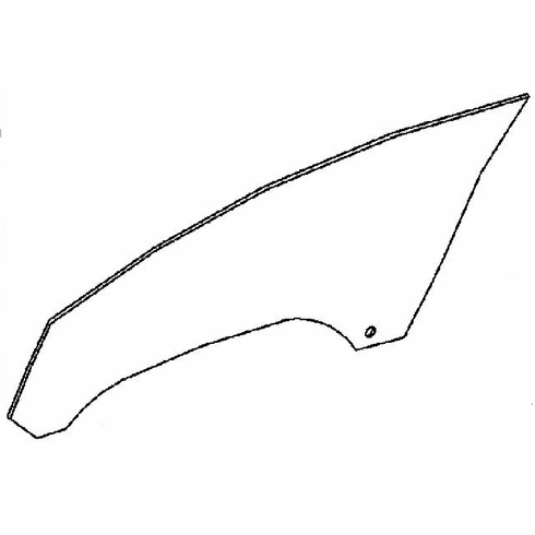 DIY Front Door Glass Driver Side Mercedes Benz E550 Convertible 11-17