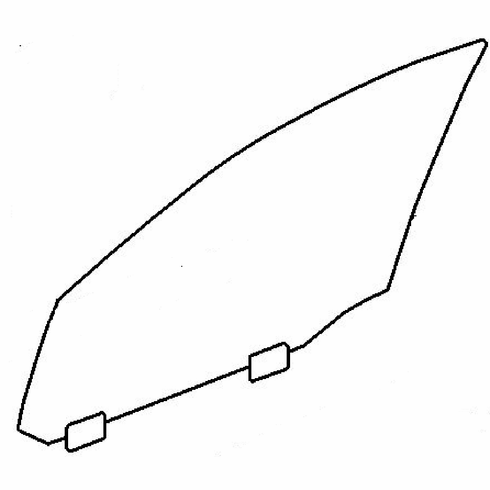 DIY Front Door Glass Driver Side Mercedes Benz ML450 Utility 10-11