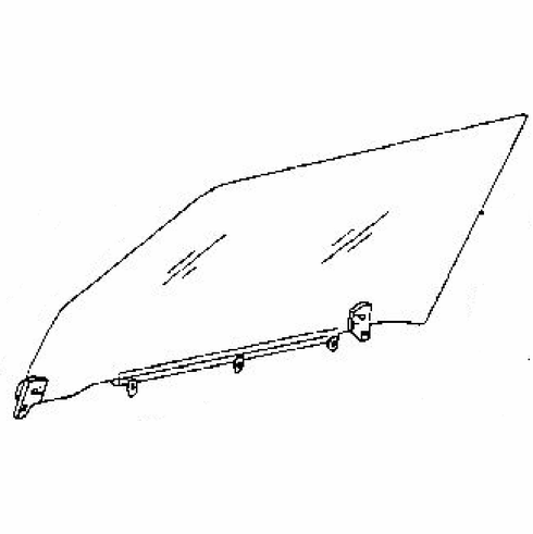 DIY Front Door Glass Driver Side Mercedes Benz SL320 1994-1997