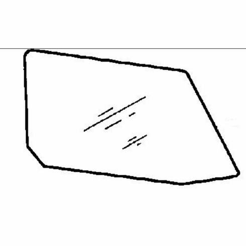 DIY Front Door Glass Driver Side Plymouth 2 Door Hatchback 1979-1982