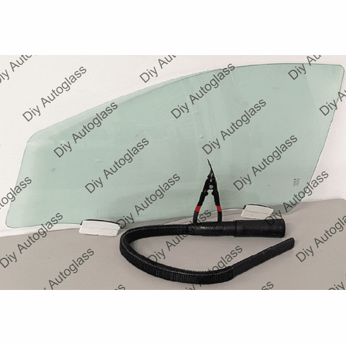 DIY Front Door Glass Driver Side Saturn Aura 4 Door Sedan 2007-2010