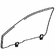 DIY Front Door Glass Driver Side Toyota Tercel 4 Door Sedan 1995-1997