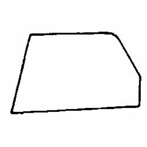 DIY Front Door Glass Driver Side Volvo 244 4 Door Sedan 1975-1986