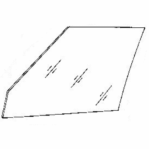 DIY Front Door Glass Driver Side Volvo 940 SE 4 Door Sedan 1991