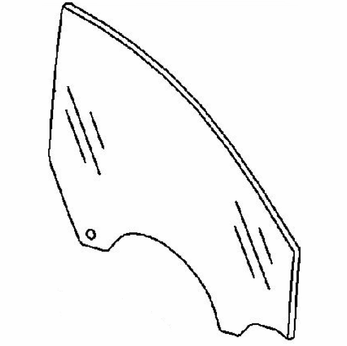 DIY Front Door Glass Passenger Side Audi RS7 Hatchback 2014-2018