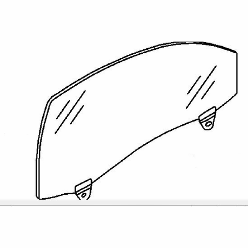 DIY Front Door Glass Passenger Side Audi S4  Convertible 2004-2009 