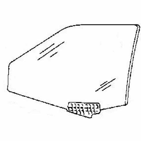 DIY Front Door Glass Passenger Side Audi S4 Sedan 1992 1993