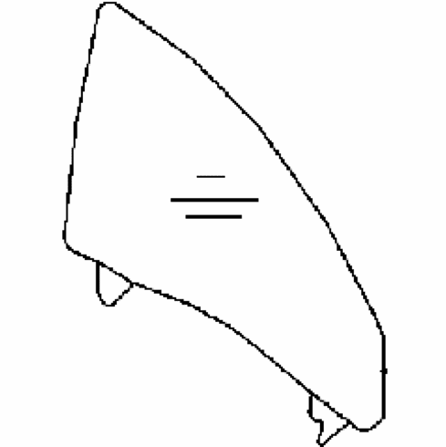 DIY Front Door Glass Passenger Side Audi SQ5 4 Door Utility 2015-2017