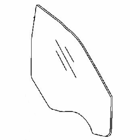 DIY Front Door Glass Passenger Side BMW 740 LI 4 Door Sedan 2011-2014