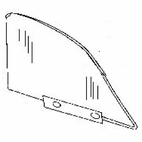 DIY Front Door Glass Passenger Side BMW M5 4 Door Sedan 2000-2003