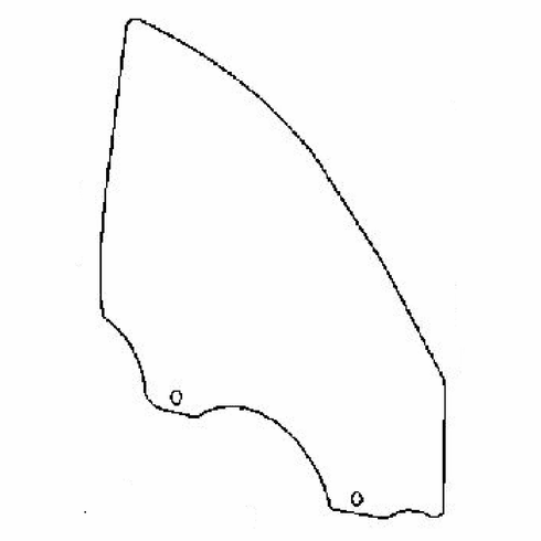 DIY Front Door Glass Passenger Side BMW X1 4 Door Utility 2011-2015