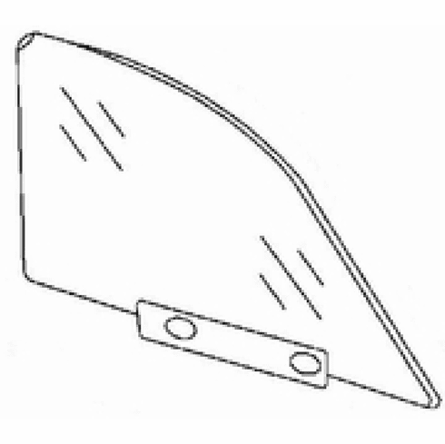 DIY Front Door Glass Passenger Side BMW X6 4 Door Utility 2008-2014