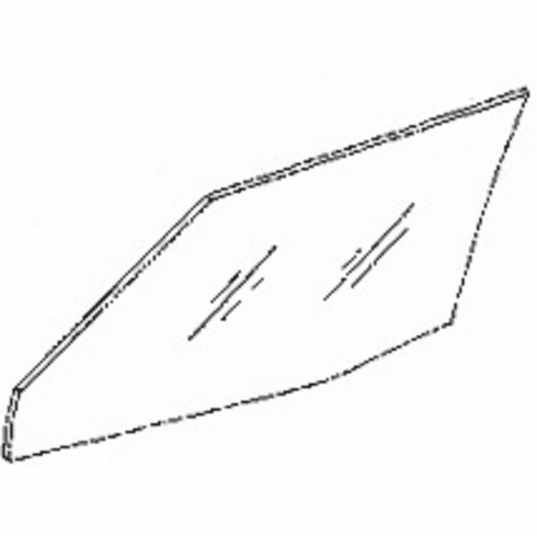 DIY Front Door Glass Passenger Side Buick Century Coupe 1986-1989