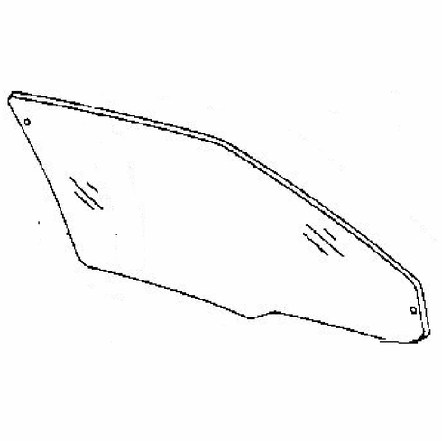 DIY Front Door Glass Passenger Side Buick Park Avenue Sedan 1987 1988