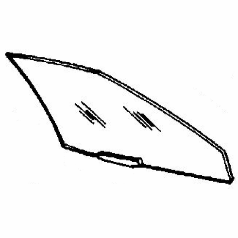 DIY Front Door Glass Passenger Side Buick Skylark Sedan 1980-1985