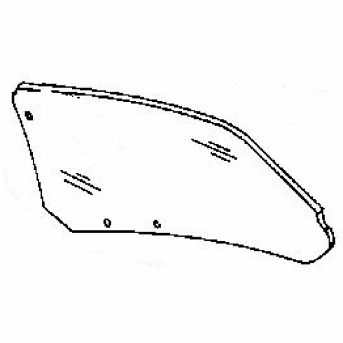 DIY Front Door Glass Passenger Side Buick Skylark Sedan 1992-1998