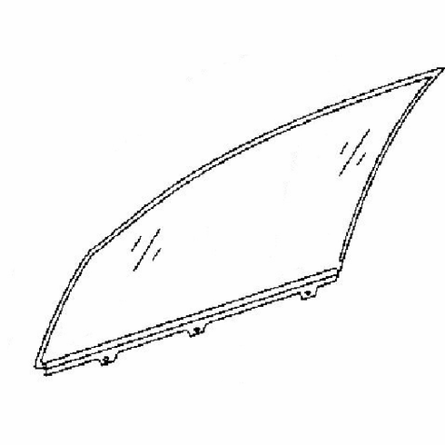 DIY Front Door Glass Passenger Side Cadillac Eldorado Coupe 1992