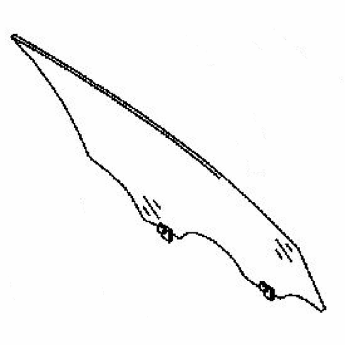 DIY Front Door Glass Passenger Side Infiniti M56 Sedan 2011-2013