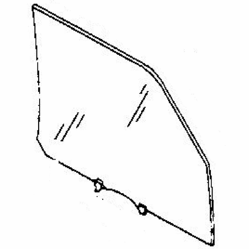 DIY Front Door Glass Passenger Side Isuzu Amigo 2 Door Utility 1994
