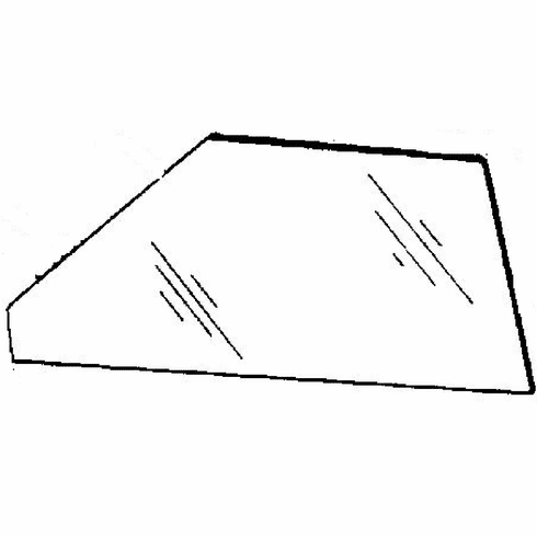 DIY Front Door Glass Passenger Side Isuzu I-Mark Sedan 1985-1987