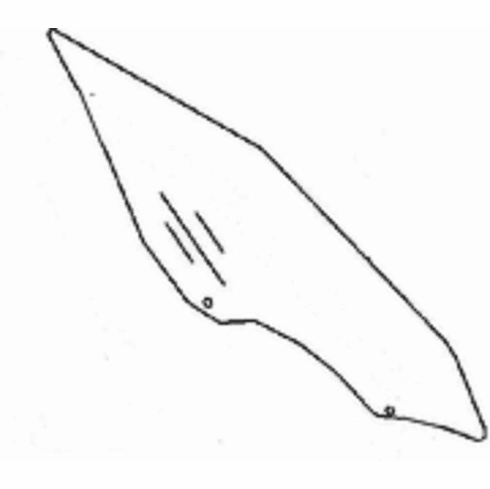 DIY Front Door Glass Passenger Side KIA Soul Hatchback 2010-2013