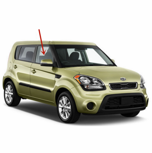 DIY Front Door Glass Passenger Side KIA Soul Hatchback 2010-2013