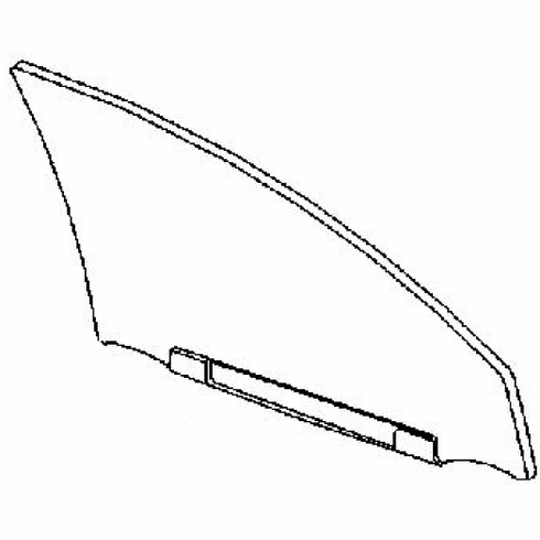 DIY Front Door Glass Passenger Side Lexus GS 450H Hybrid 2013-2015