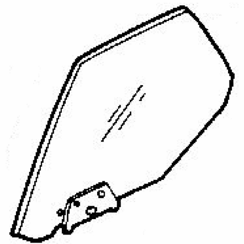 DIY Front Door Glass Passenger Side Mazda RX7 Coupe 1979-1985