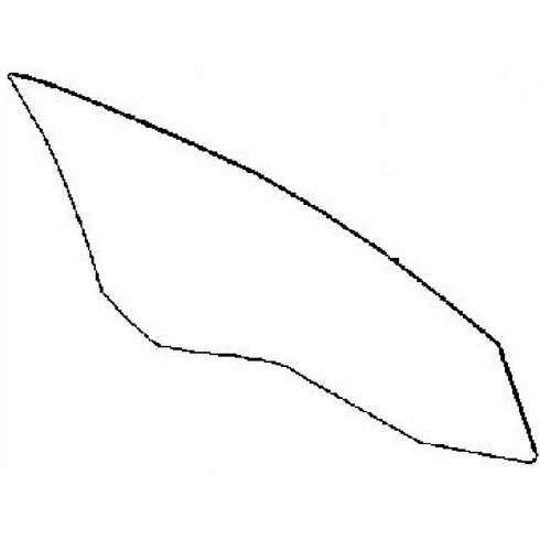 DIY Front Door Glass Passenger Side Mercedes Benz C63 AMG Coupe 12-14