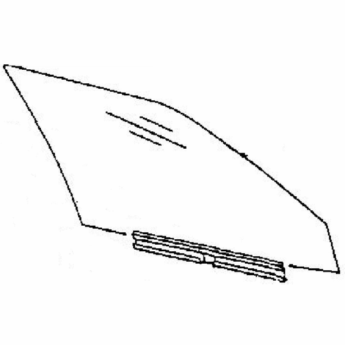 DIY Front Door Glass Passenger Side Mercedes Benz E300D Sedan 1995