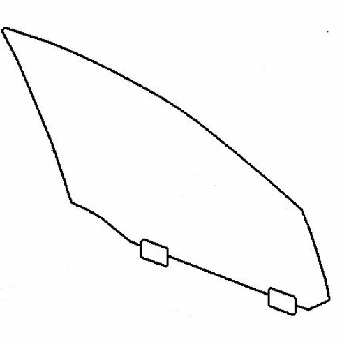 DIY Front Door Glass Passenger Side Mercedes Benz R500 2006-2007