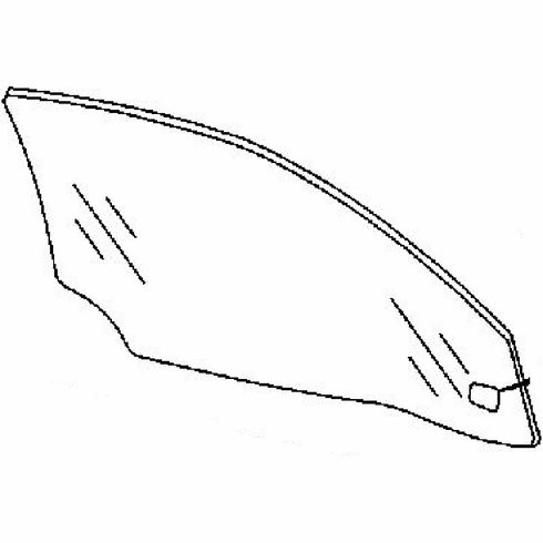 DIY Front Door Glass Passenger Side Mercedes Benz SL500 2003-2006